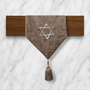 Embroidery - Taupe - Star of David