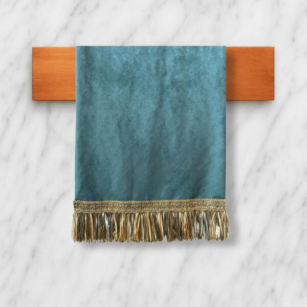 Decorative - Teal w/Fringe